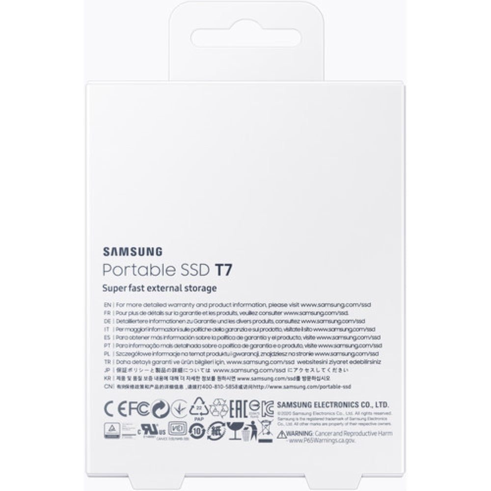Samsung 1TB T7 Portable SSD | Titan Gray