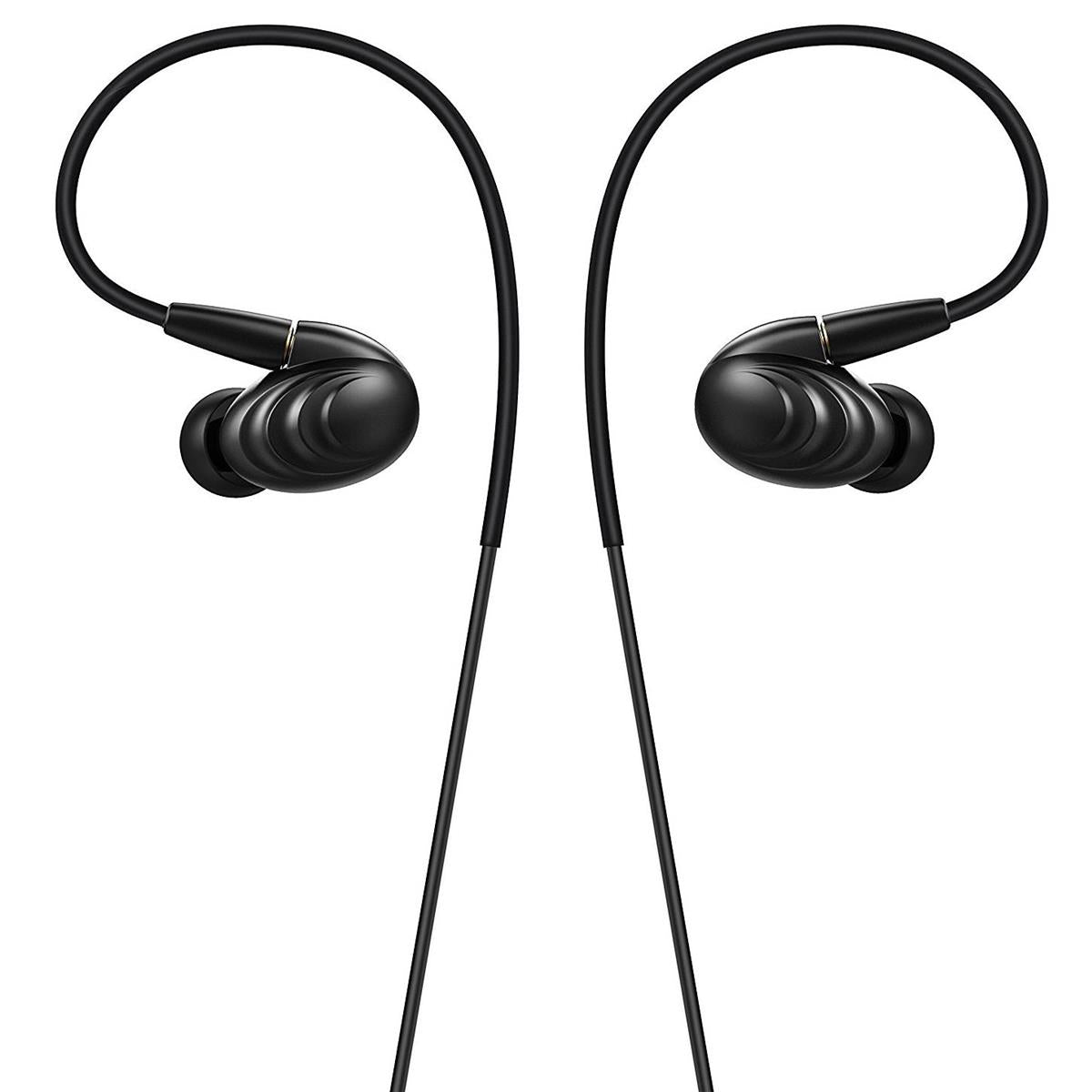 FiiO F9 Dynamic Hybrid Earphone w/Detachable Cables | Black