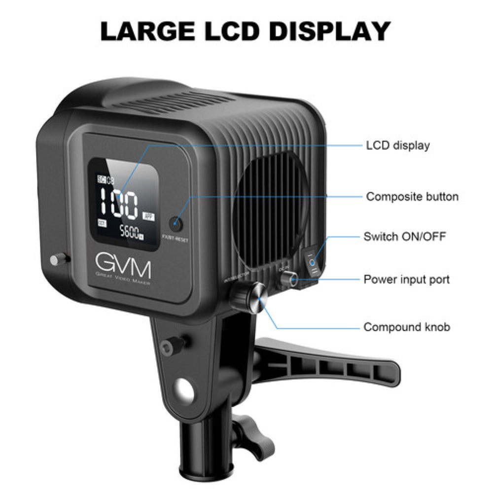 GVM SD80D Bi-Color LED Monolight