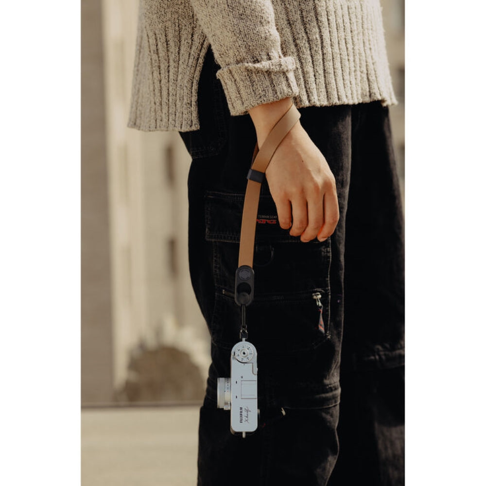 Peak Design Cuff Leather Camera Wrist Strap | Tan