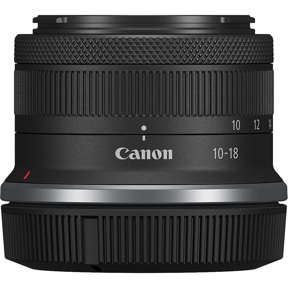 Canon RF-S 10-18mm f/4.5-6.3 IS STM Lens | Canon RF with UV Filter & Lens Cap Keeper (3 Items)