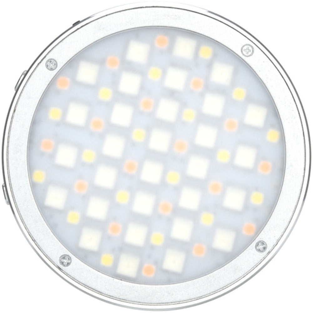 Godox Round Mini RGB LED Magnetic Light | Silver