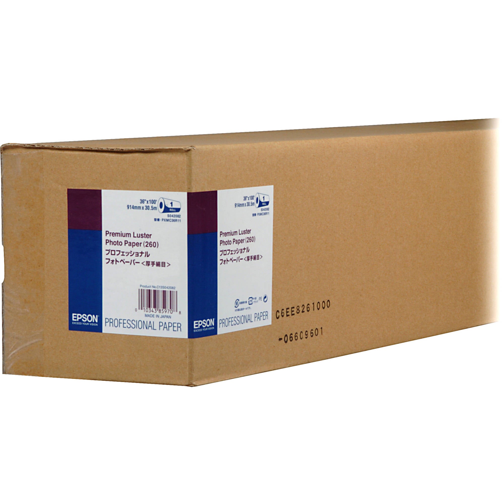 Epson Premium Luster Photo Paper 260 | 36" x 100' Roll