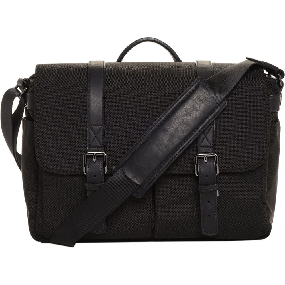 ONA Brixton Camera/Laptop Messenger Bag | Nylon, Black