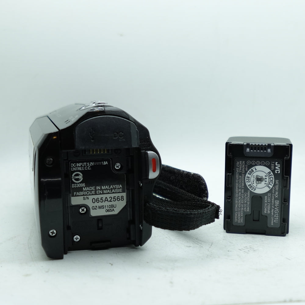 Used JVC Everio GZ-MS110BU | Black | U8