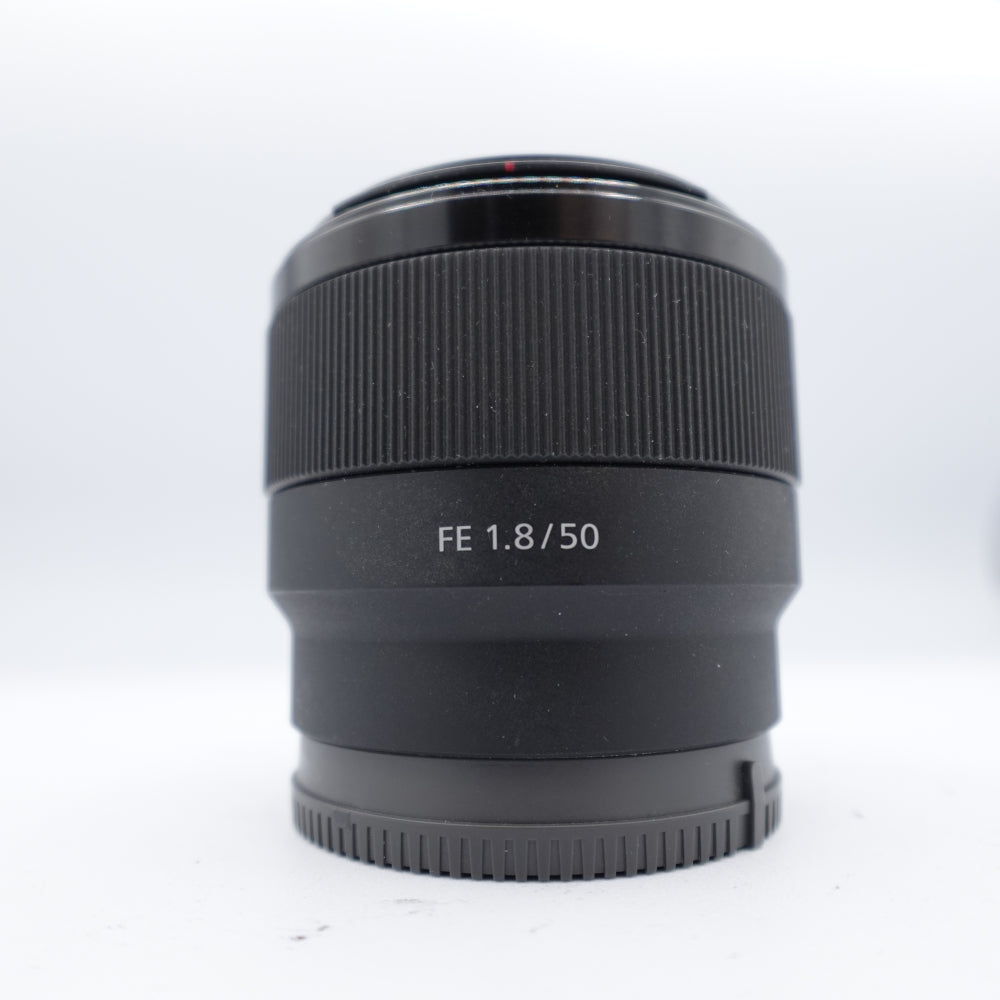 Used Sony FE 50mm f/1.8 Lens | Black | U9