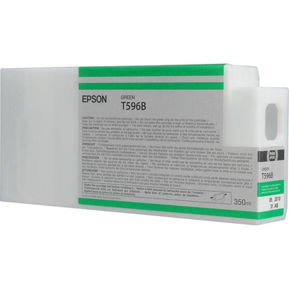 Epson T596B00 Green UltraChrome HDR Ink Cartridge | 350 mL