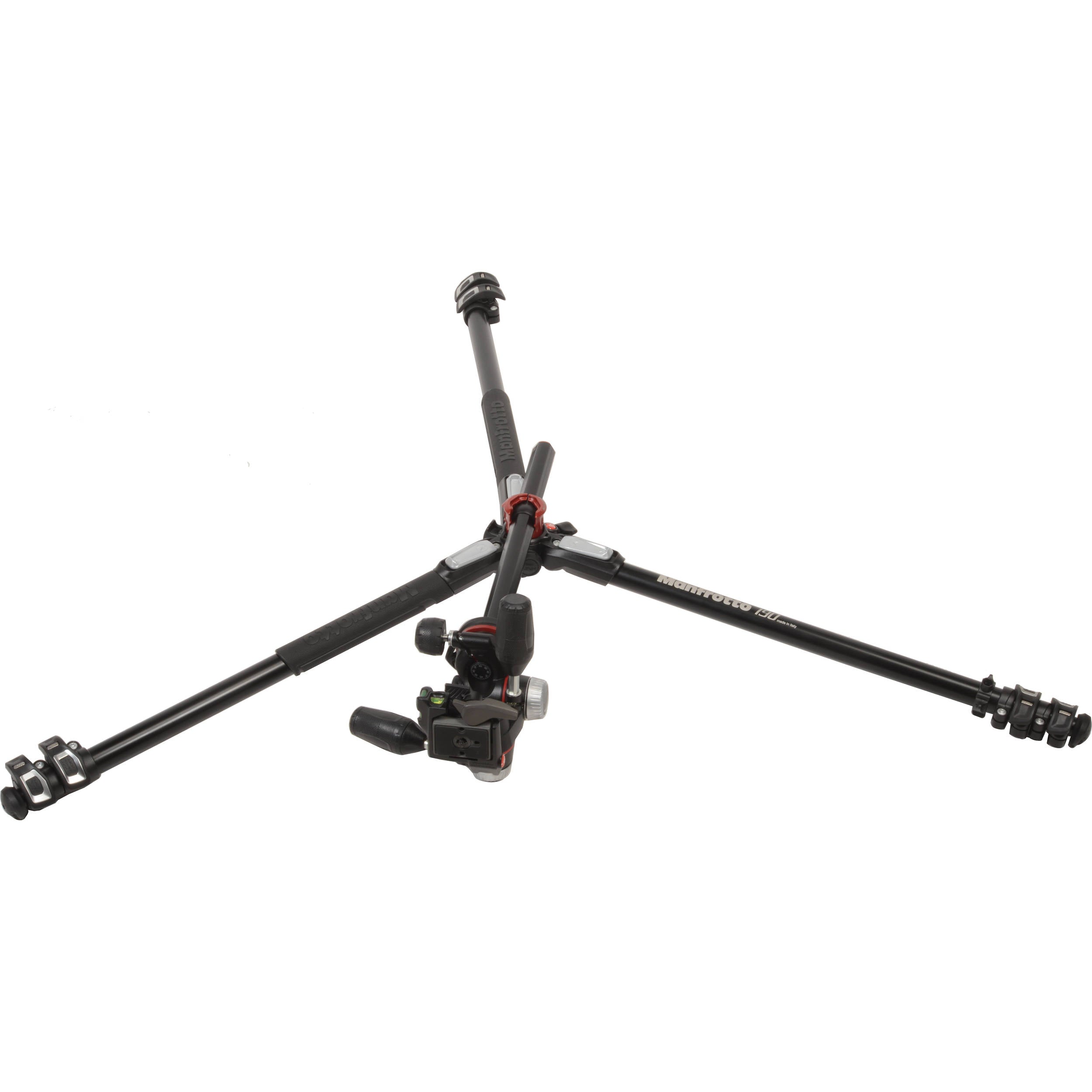 Manfrotto MK190XPRO3-3W 190 Aluminum 3 Section Kit | Black