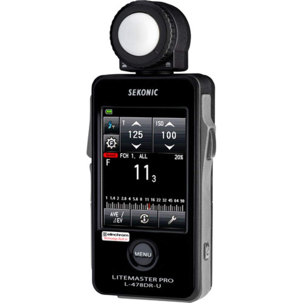 Sekonic LiteMaster Pro L-478DR-U-EL Series Light Meter for Elinchrom EL Skyport System