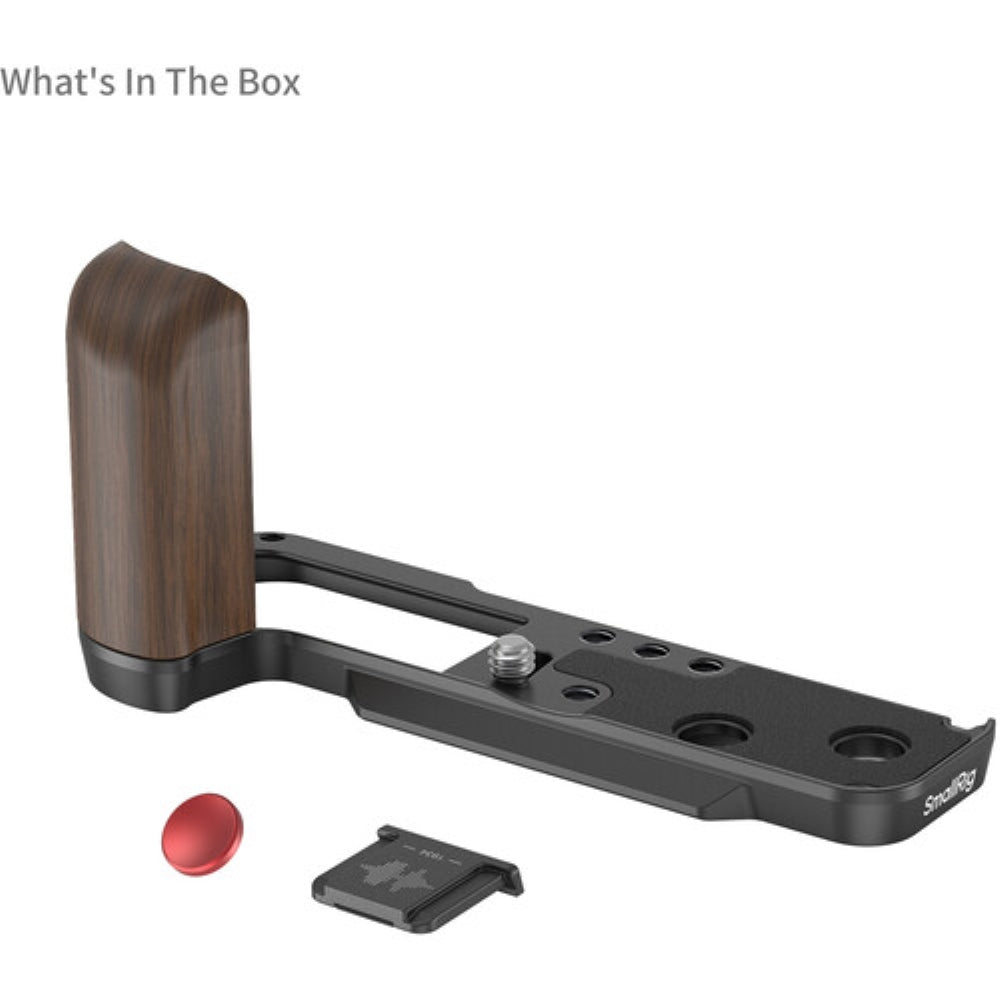 SmallRig Wooden L-Shaped Grip for FUJIFILM X100VI / X100V | Black