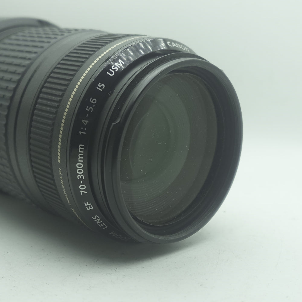 Used Canon Zoom Lens EF 70-300mm f/4-5.6 IS USM | Black | U9