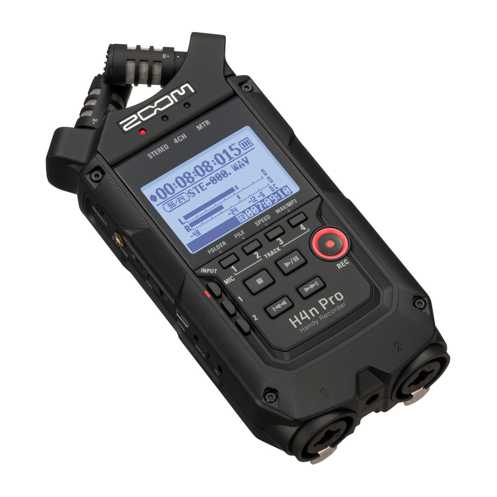 Zoom H4n Pro Handy Recorder | All Black