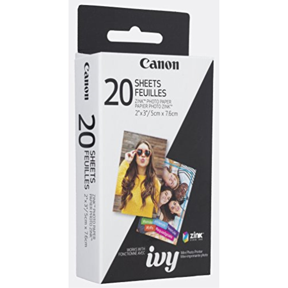 Canon 2 x 3" ZINK Photo Paper Pack | 20 Sheets