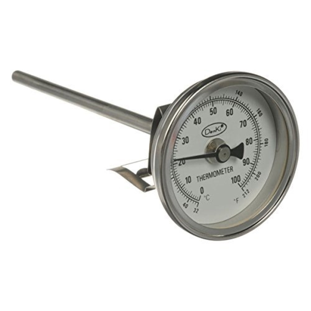 Dot Line 2" DLC Stainless Dial Thermometer