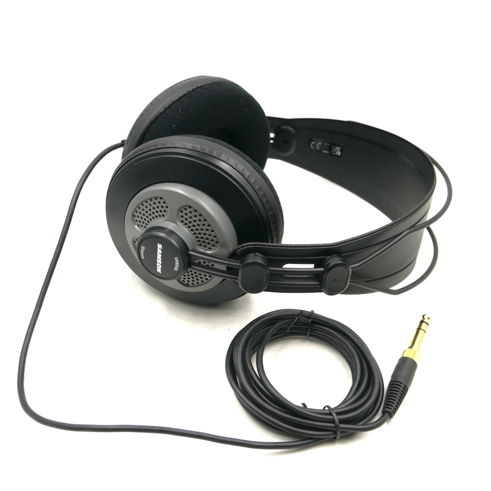 Samson SR850G Professional Studio Reference Open Ear Headphones | Graphite