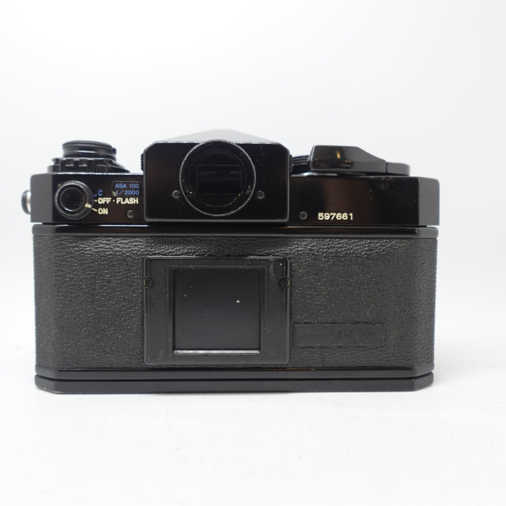 Used Canon F-1 35mm SLR Camera Body | Black | U8