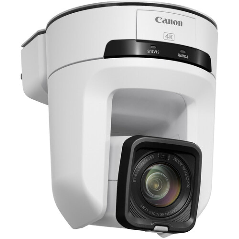 Canon CR-N300 4K NDI PTZ Camera with 20x Zoom | Titanium White