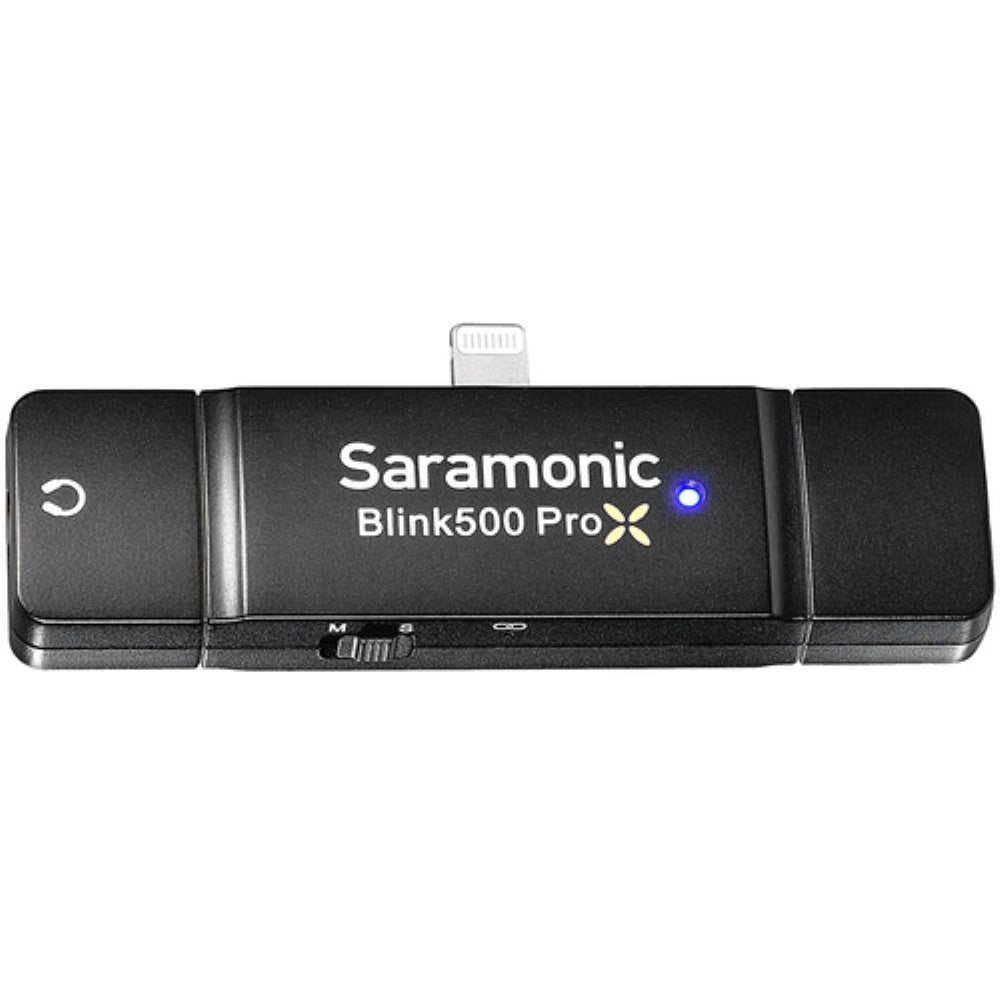 Saramonic Blink 500 ProX RXDi Dual-Channel Digital Wireless Receiver for iOS Devices | 2.4 GHz
