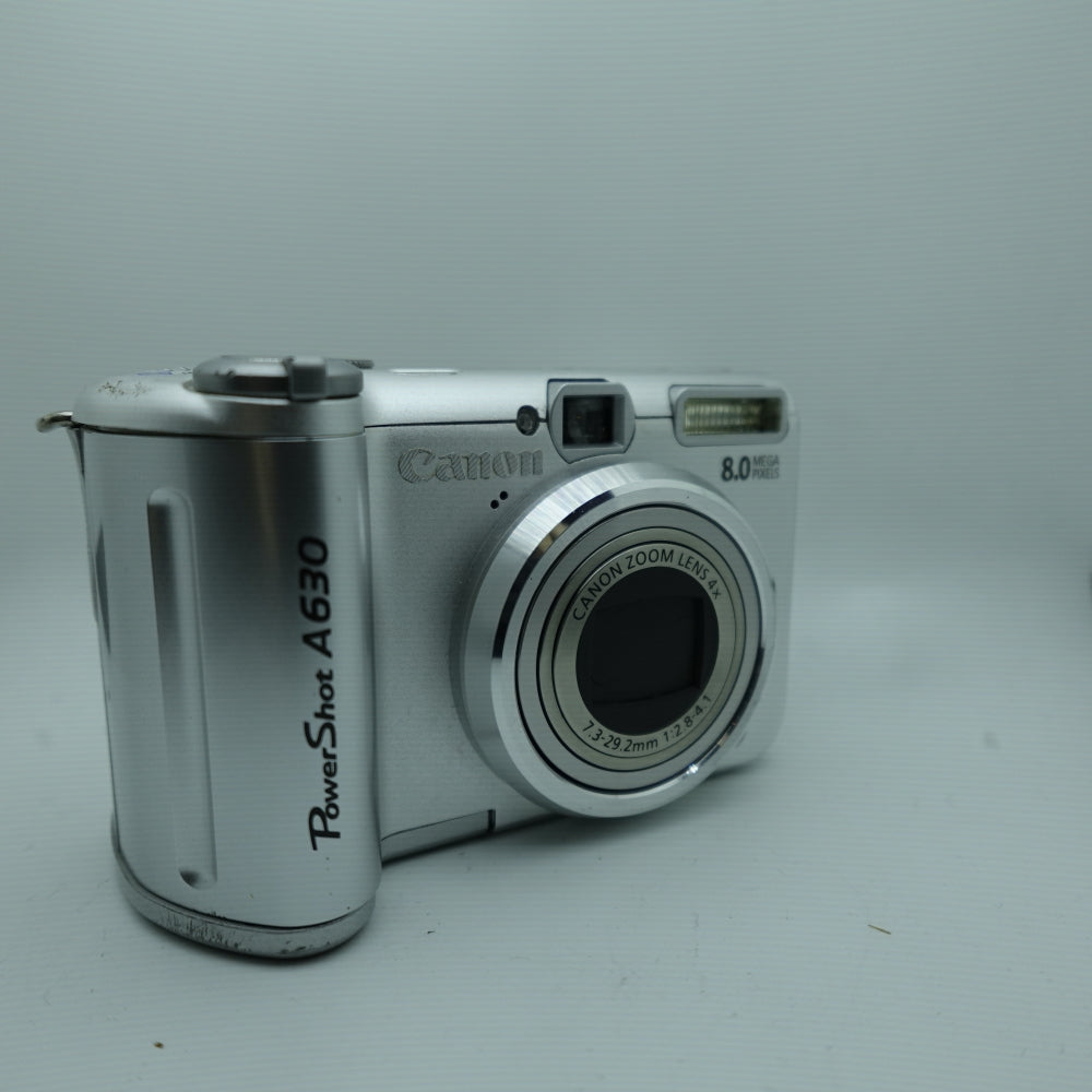 Used Canon PowerShot A630 Digital Point and Shoot Camera | Silver | U8