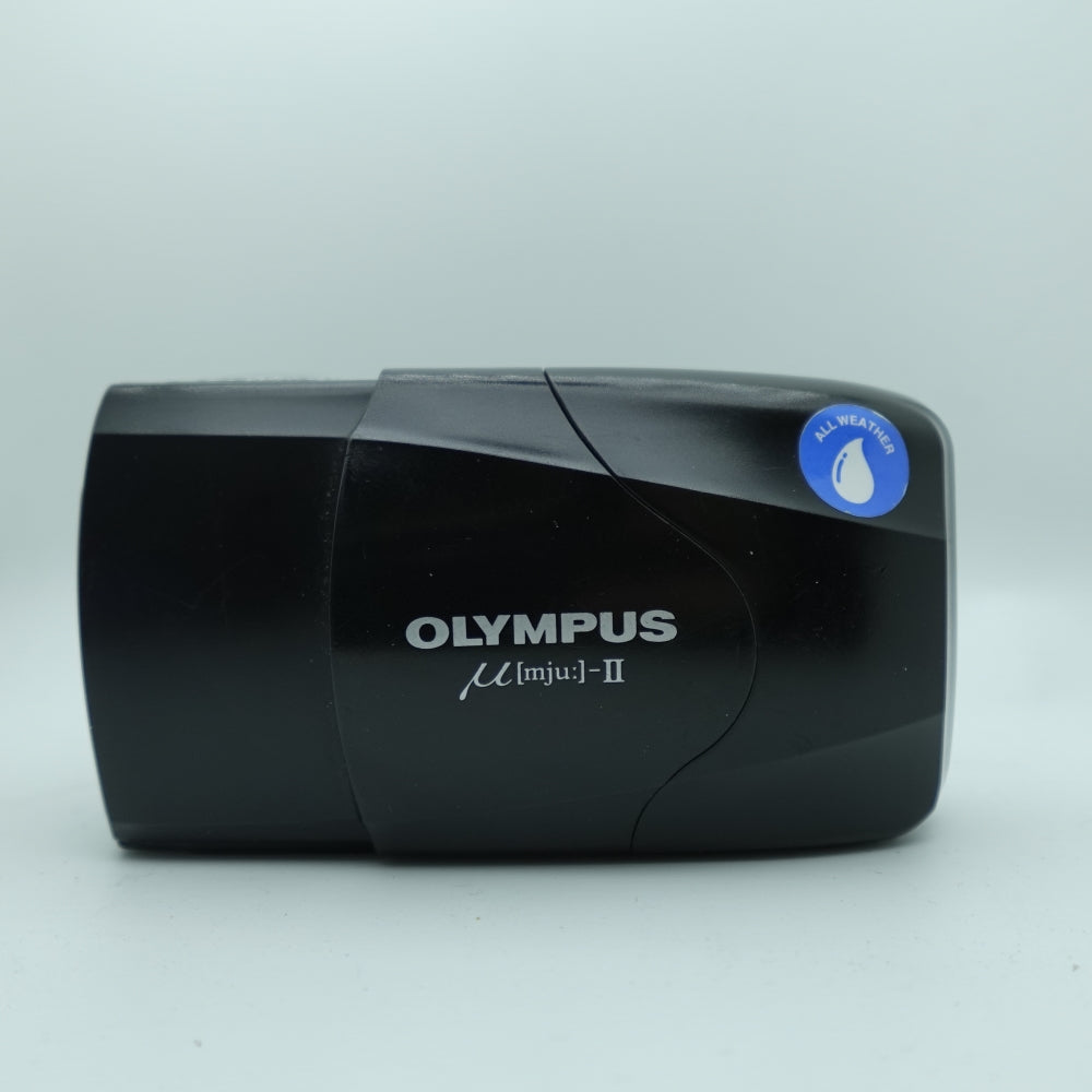 Used Olympus MJU-II 35mm Point and Shoot Camera | Black | U7