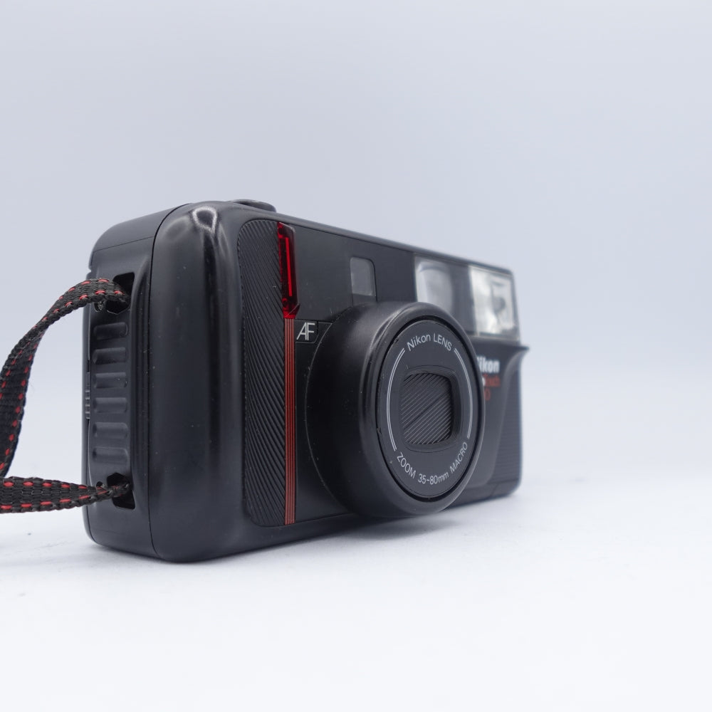 Used Nikon Zoom Touch 500 35mm Point and Shoot Camera | Black | U9