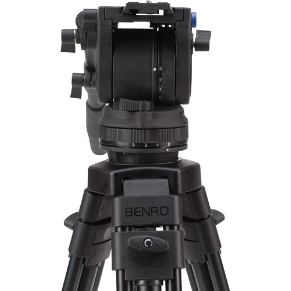 Benro A373F Series 3 Aluminum Video Tripod and BV4 Head