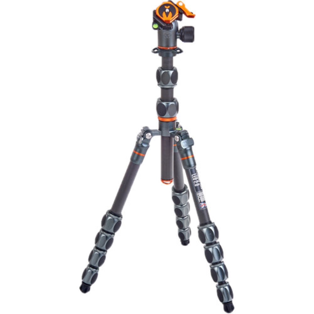 3 Legged Thing Leo 2.0 Tripod Kit with AirHed Pro Lever Ball Head | Gray