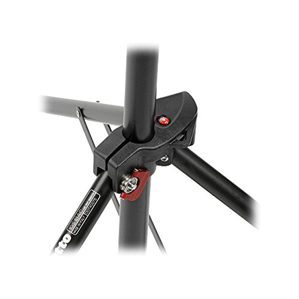 Manfrotto Alu Mini Compact Air-Cushioned Stand | Black, 7'