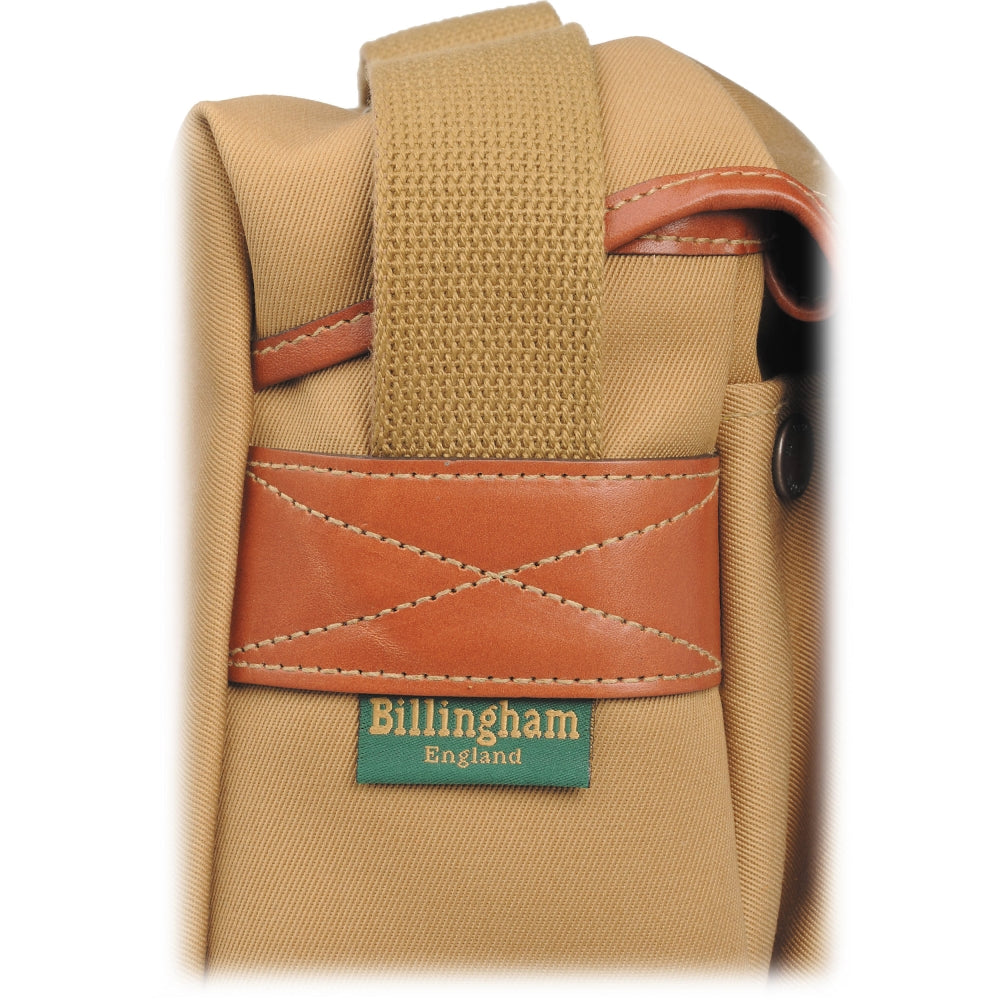 Billingham Small Hadley Shoulder Bag | Khaki with Tan Leather Trim