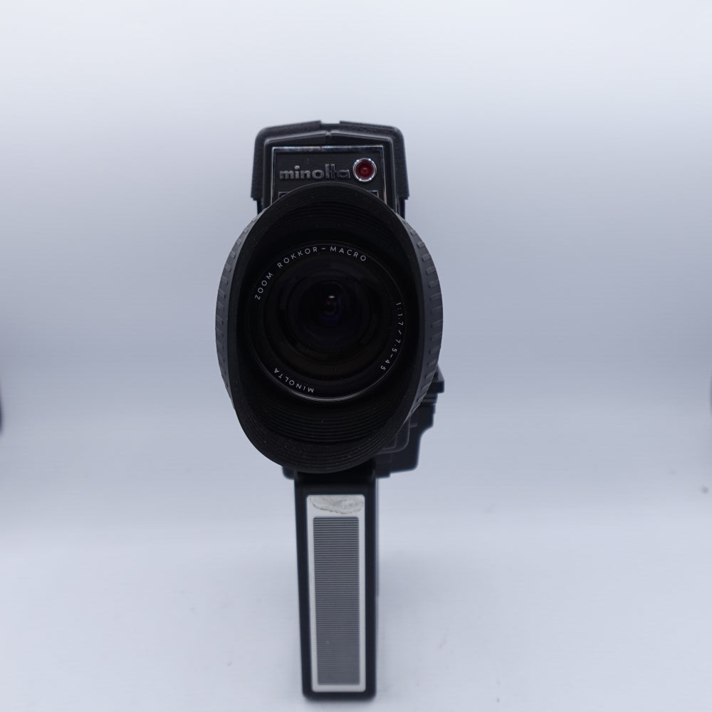 Used Minolta XL-660 Sound Super 8 Movie Camera | Black | U9
