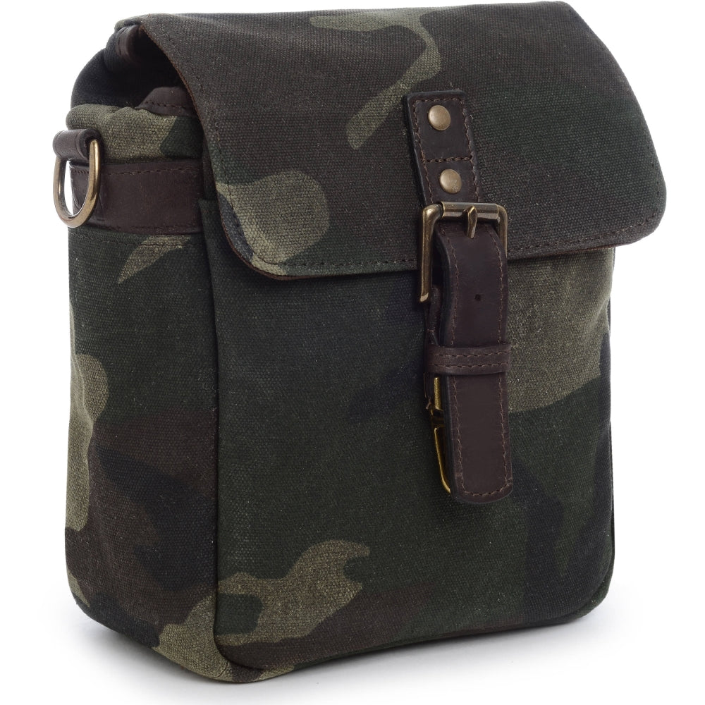 ONA Bond Street Waxed Canvas Camera Bag | Camouflage