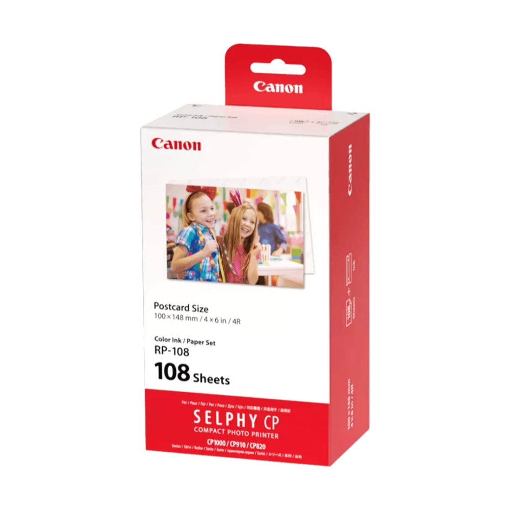 Canon RP-108 High-Capacity Color Ink/Paper Set