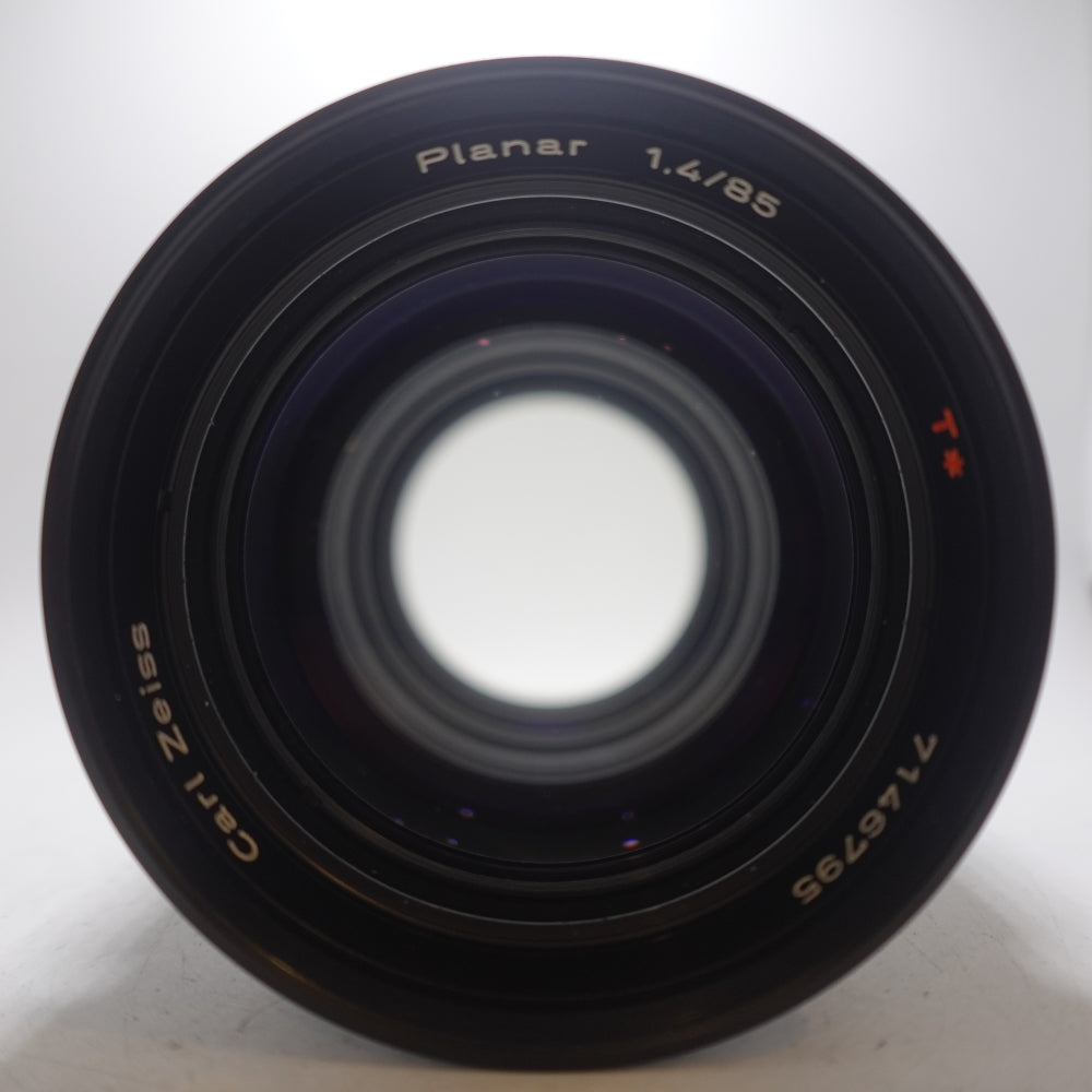 Used Contax Zeiss Plannar 85mm f/1.4 | Black | U9