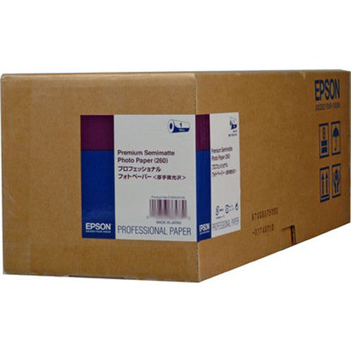 Epson Premium Semimatte Photo Paper 260 | 44" x 100' Roll