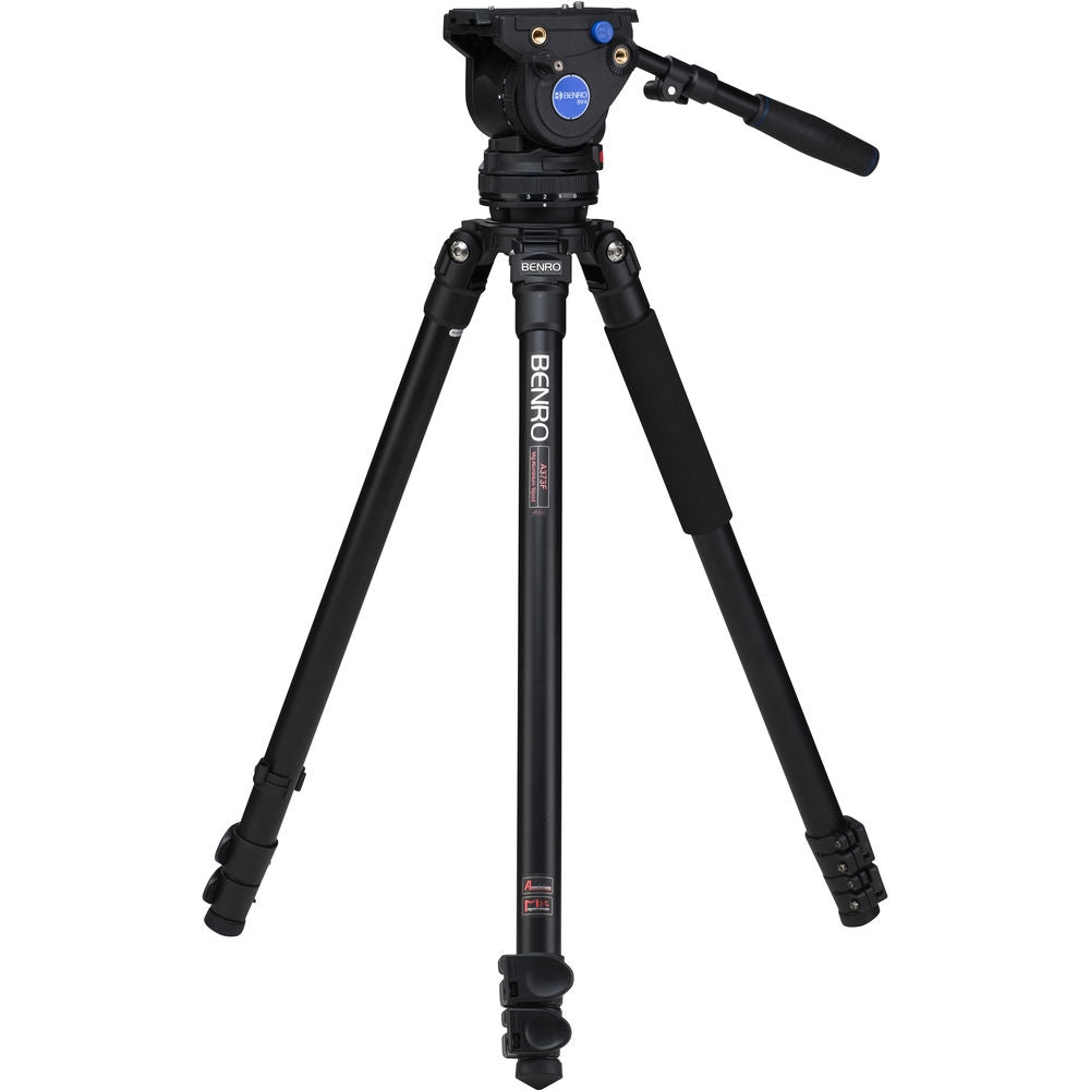 Benro A373F Series 3 Aluminum Video Tripod and BV4 Head