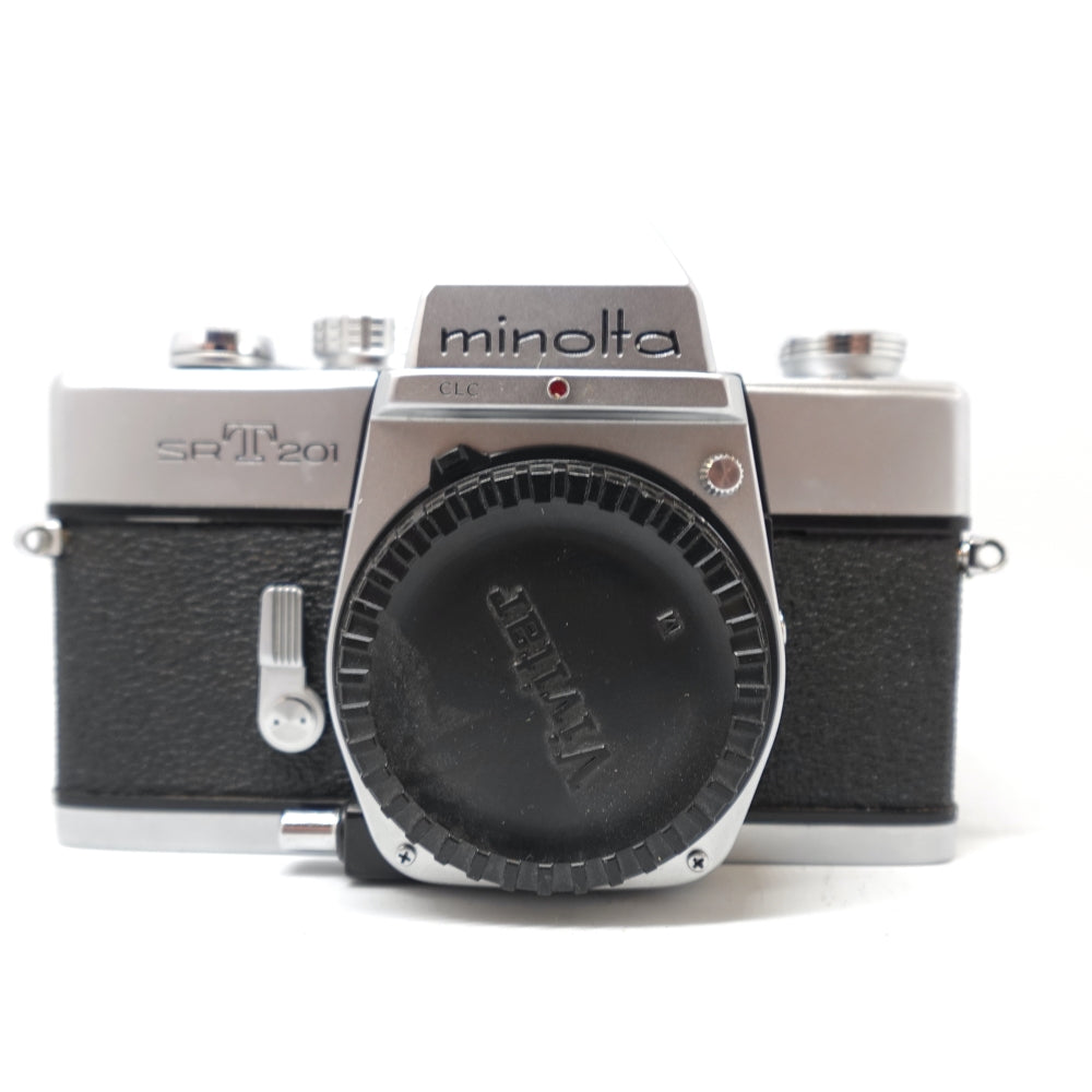Used Minolta SRT 201 SLR Camera Body | Chrome | U8+