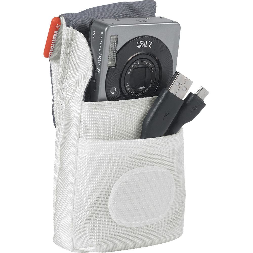 Manfrotto Nano 0 Camera Pouch | White