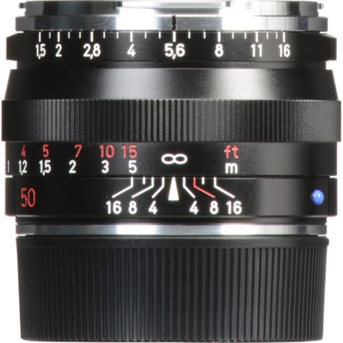 ZEISS C Sonnar T* 50mm f/1.5 ZM Lens | Black