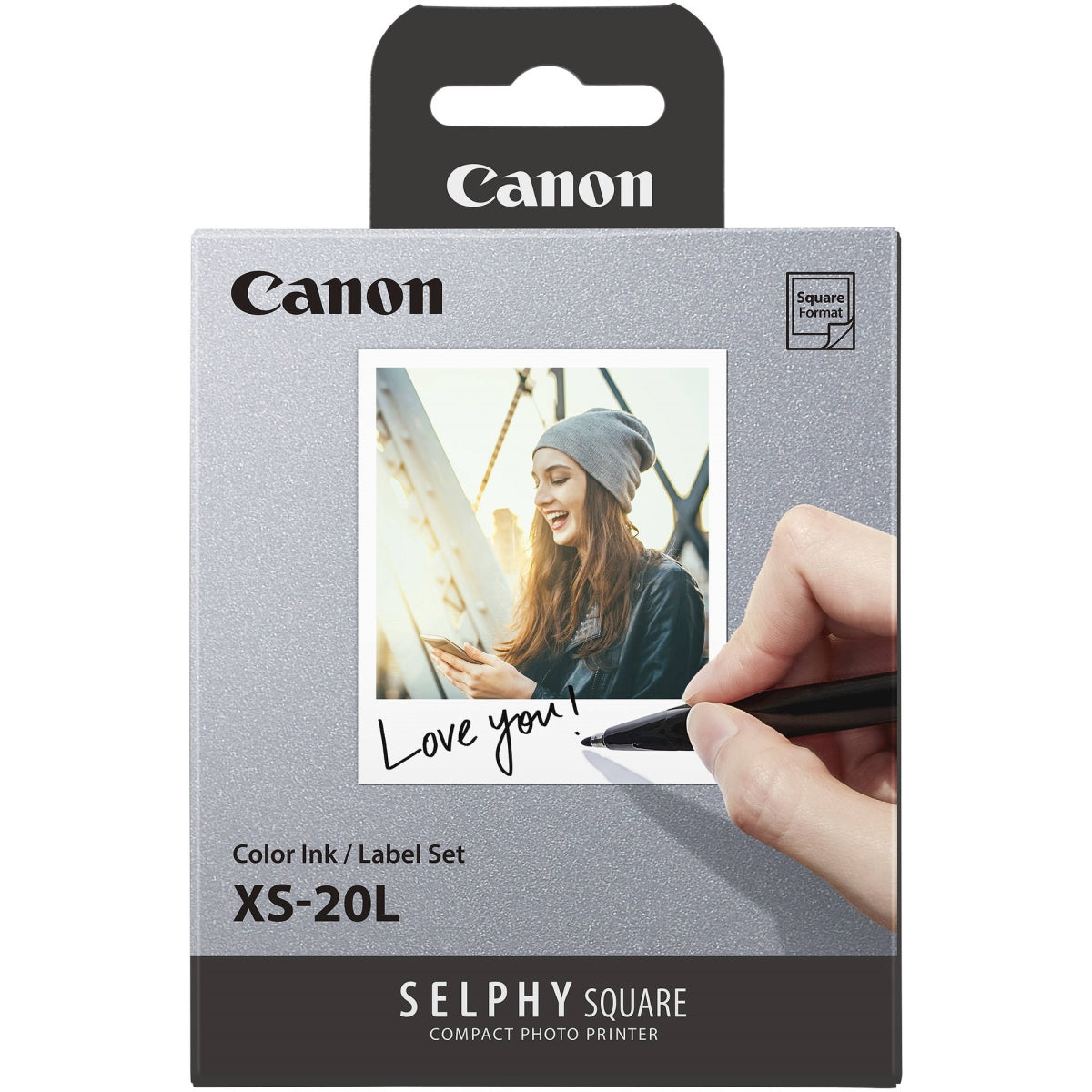 Canon SELPHY Color Ink/Label XS-20L Set | 20 Sheets