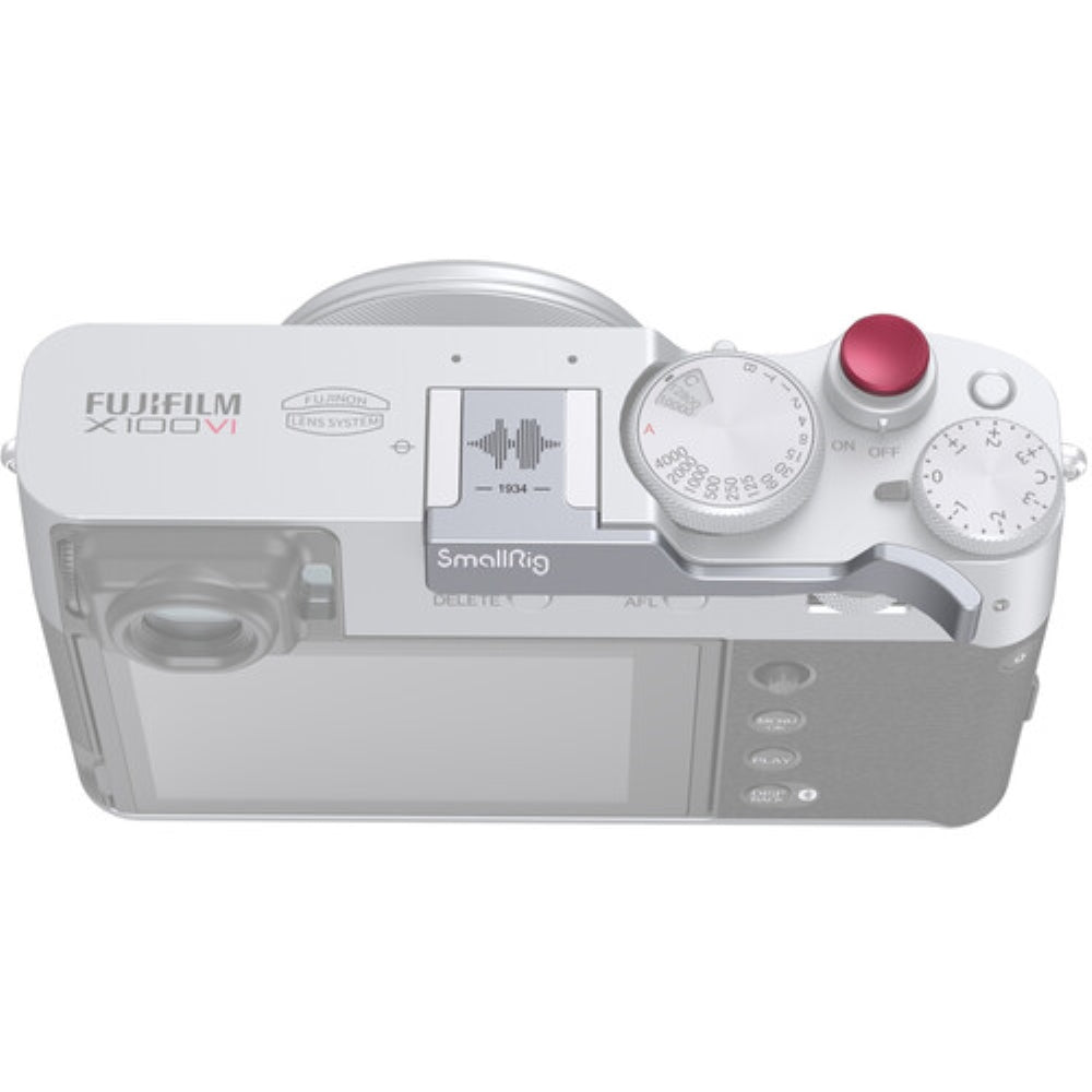 SmallRig Thumb Grip for FUJIFILM X100VI/X100V | Silver