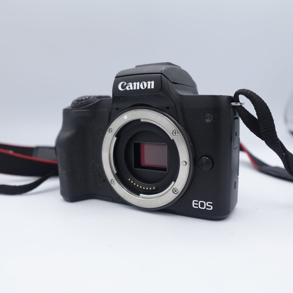 Used Canon EOS M50 Mirrorless Digital Camera Body | Black | U9