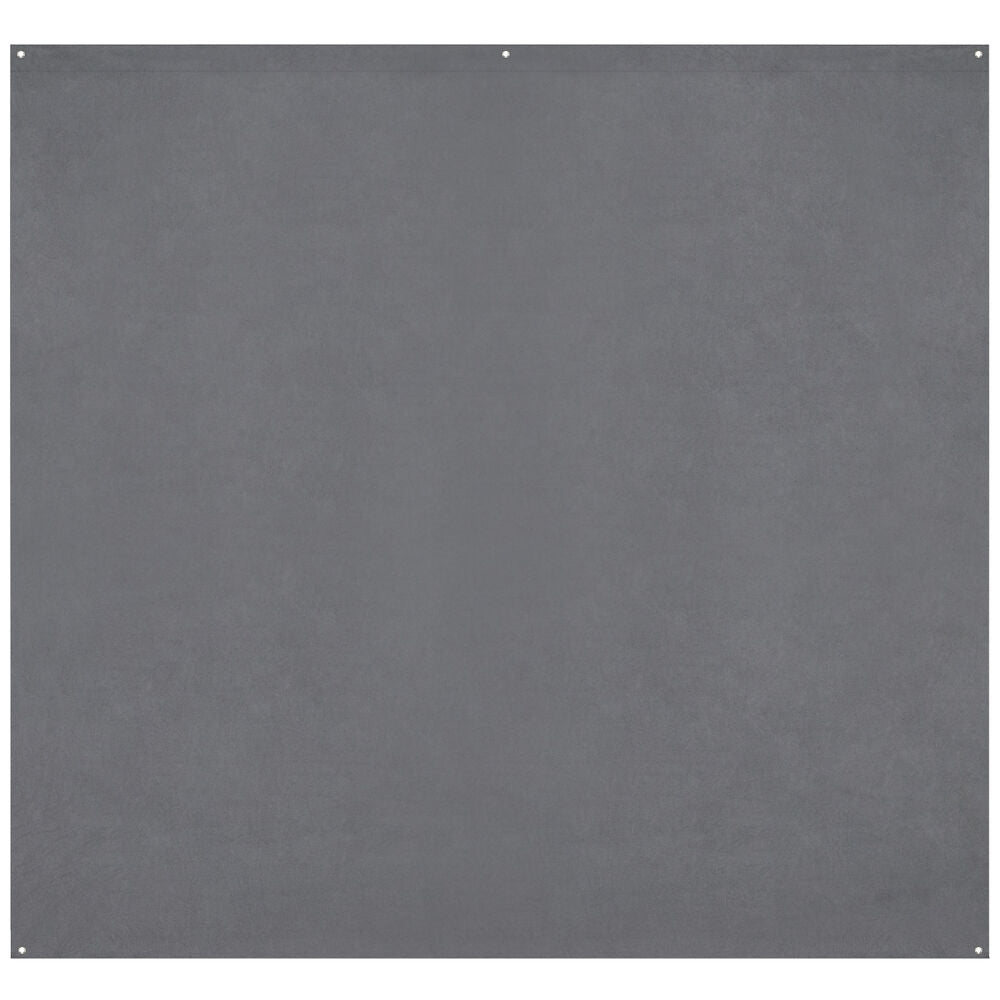 Westcott X-Drop Pro Fabric Backdrop | Neutral Gray, 8 x 8'