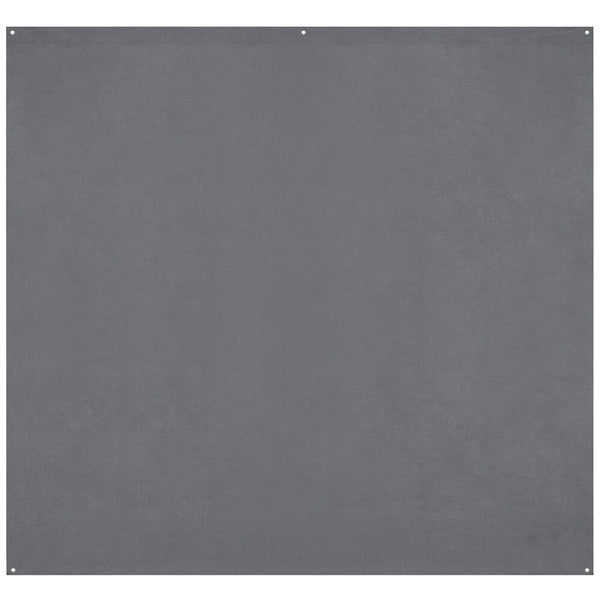 Westcott X-Drop Pro Fabric Backdrop | Neutral Gray, 8 x 8'