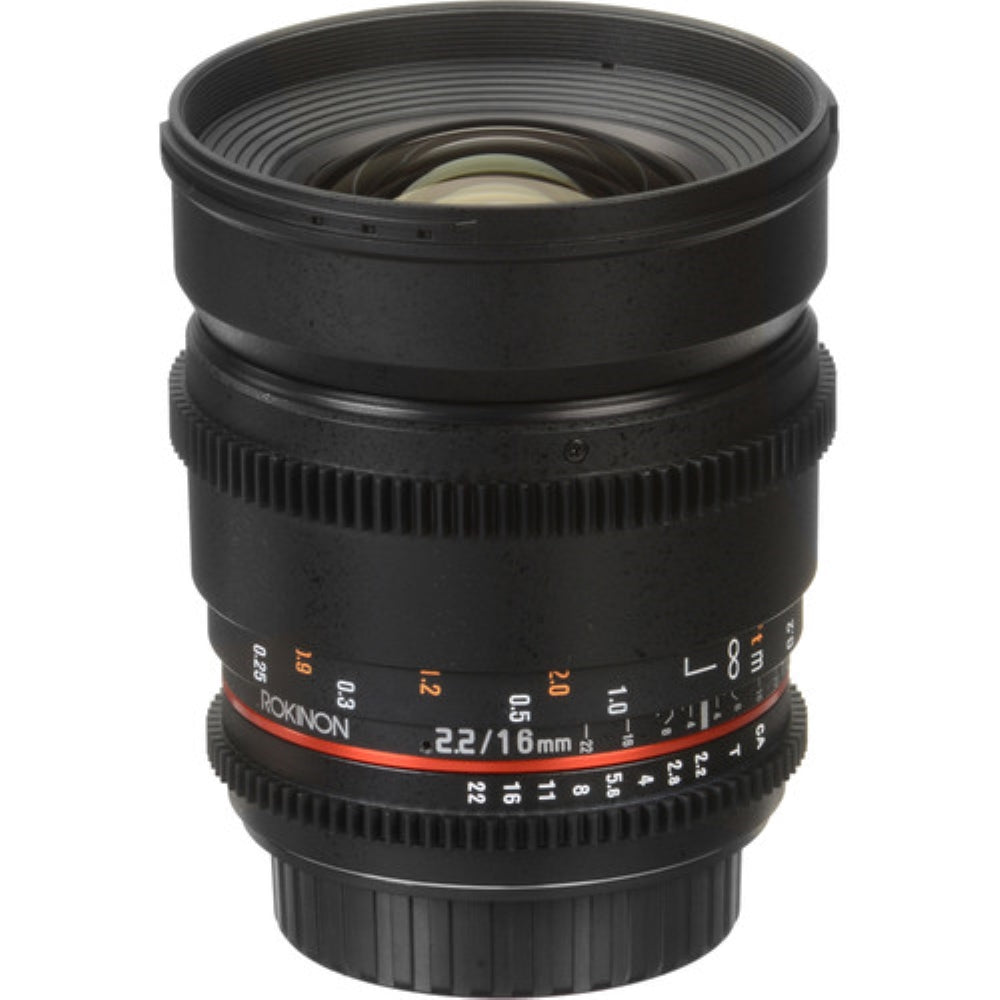 Rokinon 16mm T2.2 Cine DS Lens for Sony E Mount for APS-C