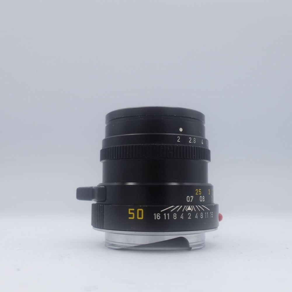 Used Leica Summicron-M 50mm f/2 M-Mount Rangefinder Lens | Black | U9