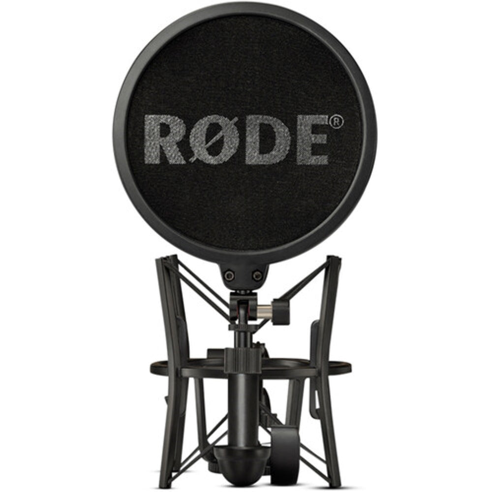 Rode Complete Studio Kit with AI-1 Audio Interface, NT1 Microphone, SM6 Shockmount, and XLR Cable