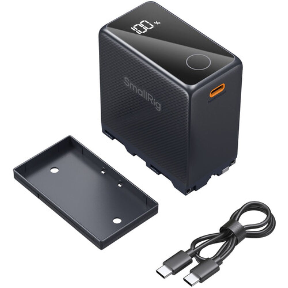 SmallRig L-Series/NP-F970 USB-C Rechargeable Camera Battery | Black