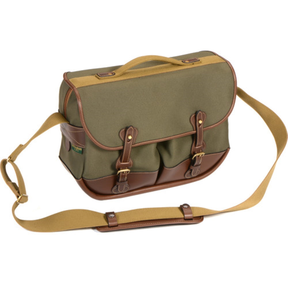 Billingham Eventer Photo Bag | Sage FibreNyte/Chocolate Leather