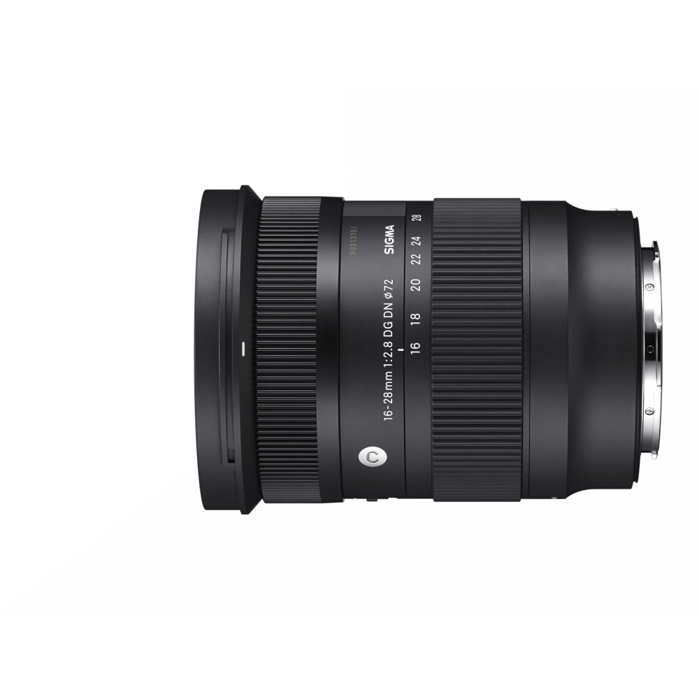 Sigma 16-28mm f/2.8 DG DN Contemporary Lens Compatible with E Mount (Full Frame) Bundle with 72mm UV Filter + Lens Cap Keeper + Deluxe Cleaning Kit + Cleaning Cloth (5 Items)