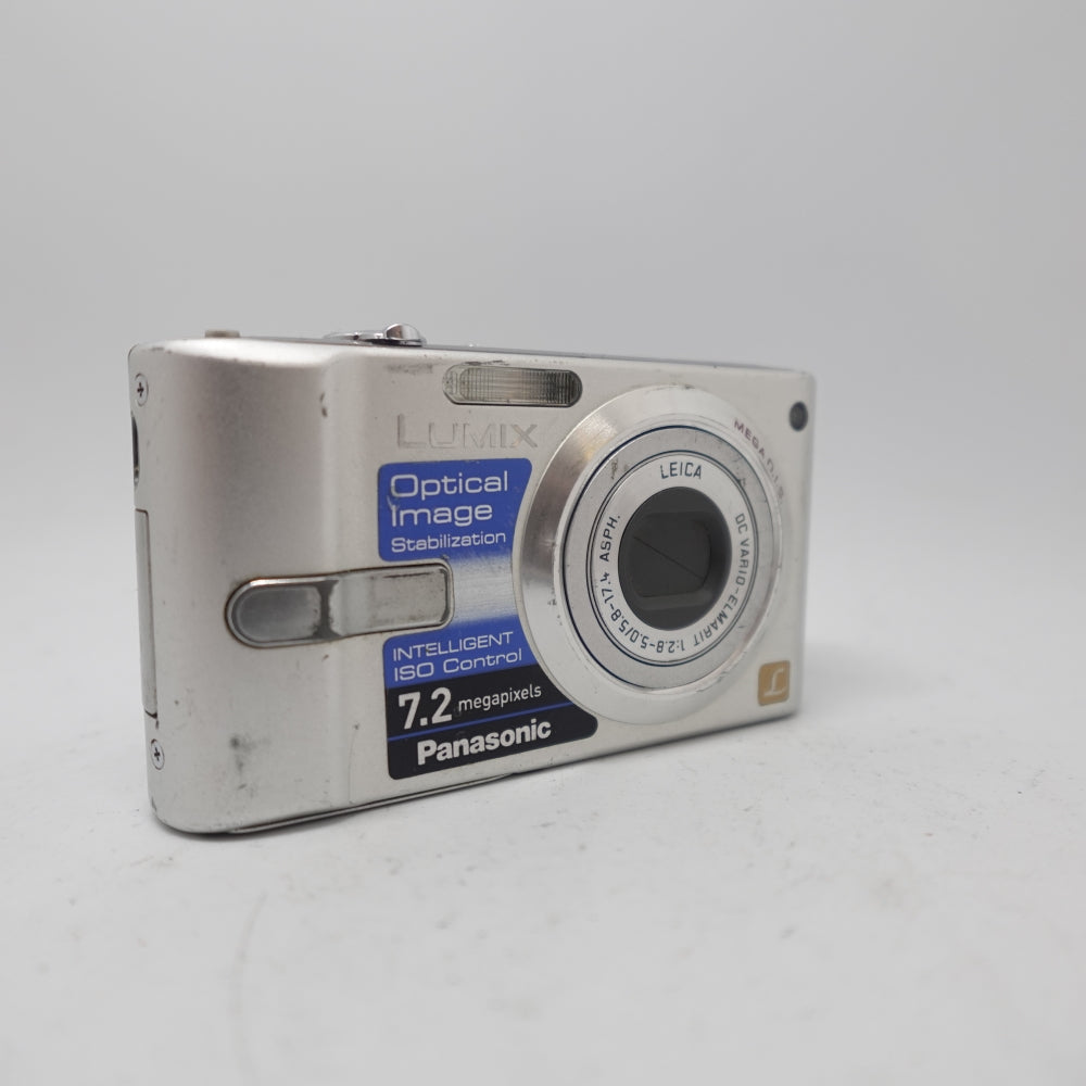 Used Panasonic Lumix DMC-FX12 Digital Point and Shoot Camera | Silver | U8